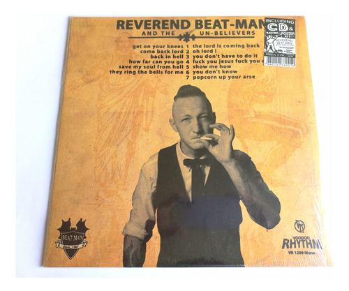 Lp Reverend Beat Man - Get On Your Knees (lp + Cd)