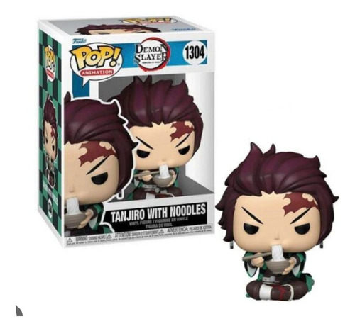 Funko Pop Tanjiro Noodles 1304 Demon Slayer Kimetsu No Yaiba