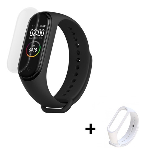 Xiaomi Mi Band 4 Smartwatch Reloj Version Global Español + Film Protector + Malla Adicional