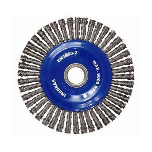 Escova De Aco Carbono Circular Trancada 7x1/2x7/8 Inebras