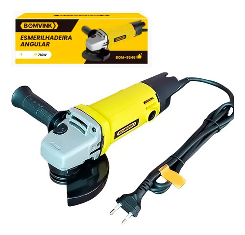 Esmerilhadeira Angular 4.1/2pol. 710w Para Corte Desbaste