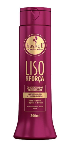 Acondicionador Profesional Liso C Forca 300ml - Haskell