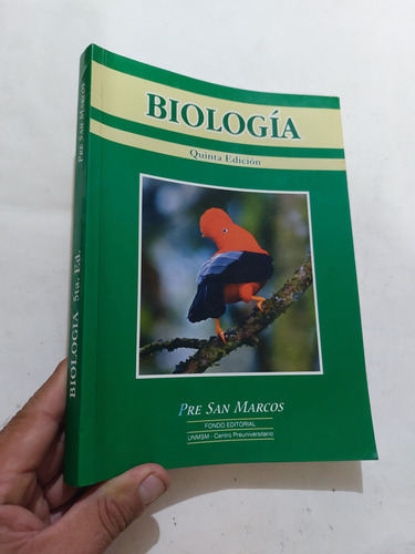Libro Biología Pre San Marcos 5° Edición