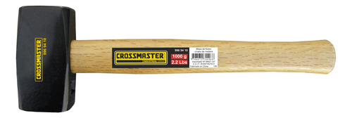 Martillo Maza De Acero Cabo Madera 2000g Crossmaster 9969418