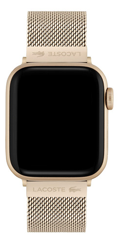 Correas Para Apple Watch Lacoste Clavel Oro