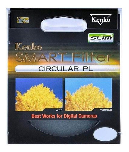 Filtro Polarizador Kenko Smart Filter Slim 55mm