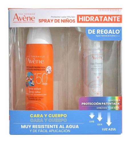 Avene Kit Protector Solar Spray Niños 200ml +1