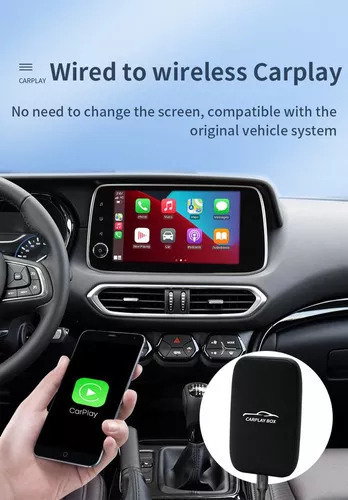 Para Carplay Ai Box Adaptador Inalámbrico Youtube/netflix