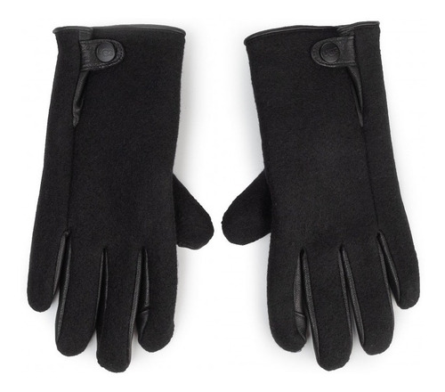 Ugg- Guantes De Cuero Para Hombre- Touchscreen Compatible