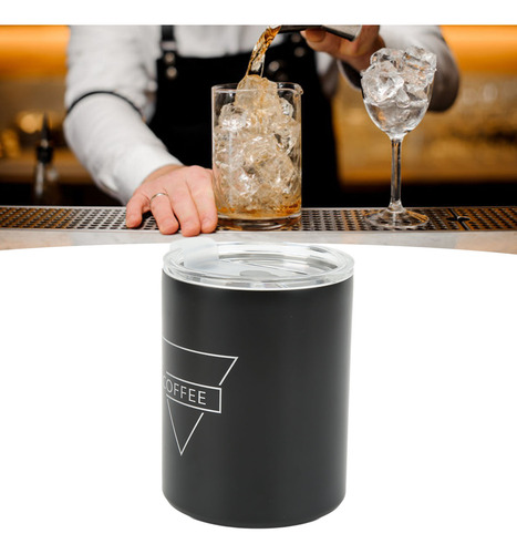 Pajita De Acero Inoxidable Para Taza De Café, 12 Oz, 320 Ml,