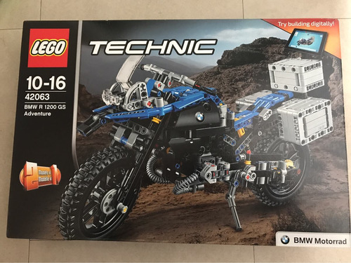 Lego #42063 Bmw R 1200 Gs Adventure Technic 2 En 1