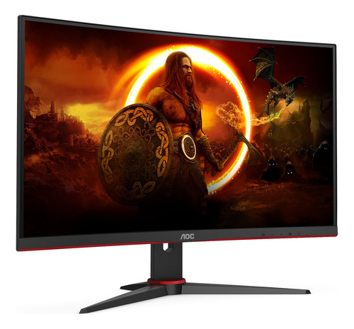 Monitor Gamer Curvo Aoc C27g2 27 Negro Y Rojo 100v/240v