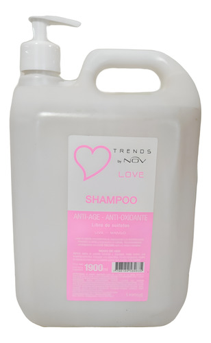 Shampoo Trends By Nov Love Anti-age Anti-oxidante X 1900 Ml.