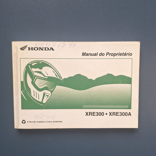 Manual Da Xre 300 E 300a 2013 Original (Usado)