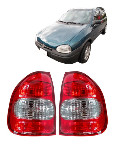 Par Focos Traseros Chevrolet Corsa 1999-2008-hatchback