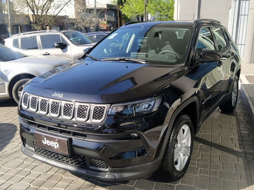 Imagen 2 de 19 de Jeep Compass Sport Entrega Inmediata 0km Negra At6