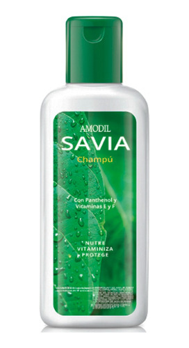 Shampoo Savia Amodil  Nutre Vitaminiza Y Protege 300ml