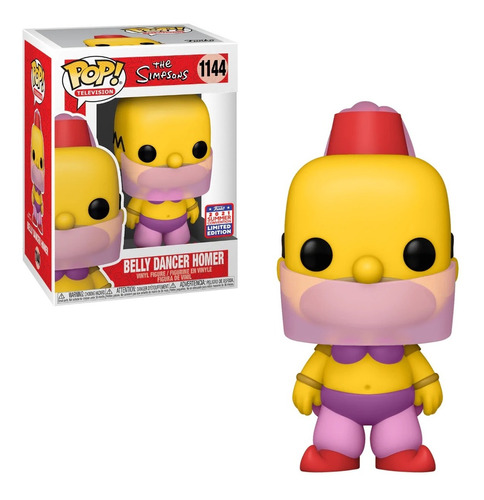 Funko Pop! The Simpsons - Belly Dancer Homer #1144