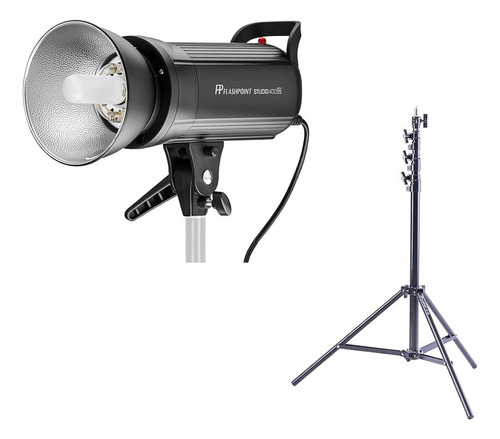 Flashpoint Studio 400 R2 Bowens Mount Monolight Kit Con 9.5'