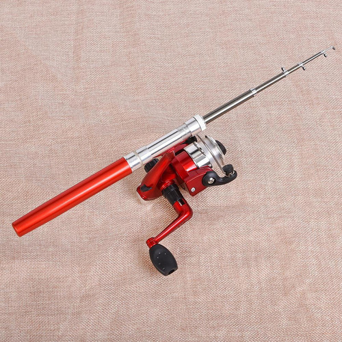 Mini Fishing Rod And Reel Telescopic Fishing Rod For Red