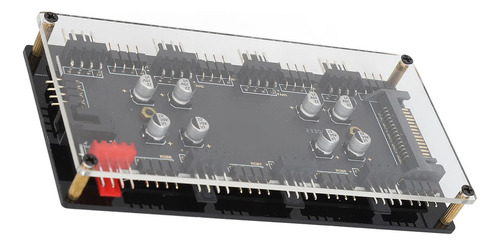 Hub Argb Pwm De 8 Vías, 12 V, 4 Pines, Profesional, 2 En 1,