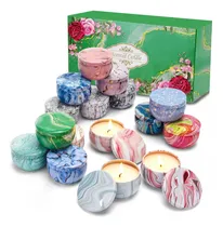 Comprar Velas Aromáticas, Velas Perfumadas De Cera De Soja 16 Piezas