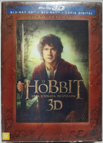 Blu-ray O Hobbit - Uma Jornada Inesperada Edição Estendida