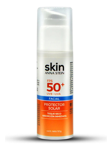 Protector Solar Anna Stein Skin Crema Facial X50gr