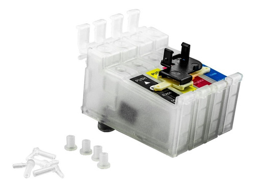 Kit Com 100 Cartuchos De Reposição Para Bulk Ink Epson