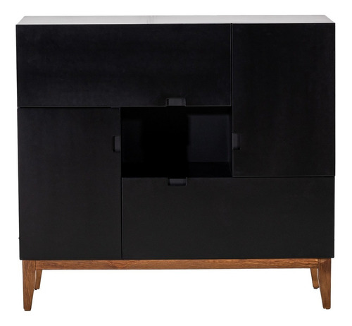 Credenza Dico Forrest Color Negro