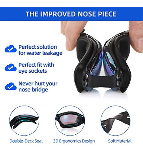 Juego De Gafas De Natación Profesionales