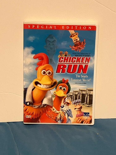Dvd Chicken Run Pollitos En Fuga Importada