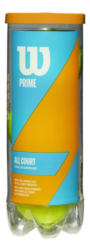 Pelotas De Tenis Wilson Tubo X 3 - Prime Profile All Court