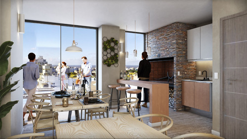 VENTA APARTAMENTO MONOAMBIENTE, 1 Y 2 DORMITORIOS EN MVD 21-2, PUNTA CARRETAS