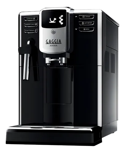 comprar Cafeteira Gaggia Anima Pannarello super automática preta e prateada expresso 110V