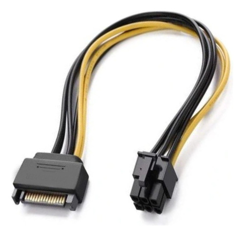 Cable Adaptador Sata Power A Vga Pcie 6 Pines