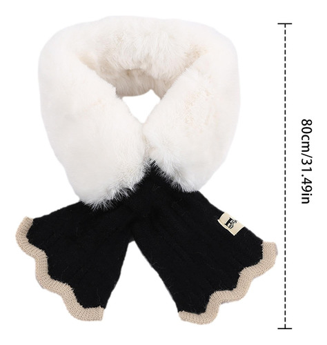 Bufanda Para Mujer Bufanda Cómoda De Invierno Para El Cuello