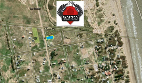 Imagen 1 de 7 de Lote San Clemente Del Tuyu En La Entrada Barrio Playa Grande A 300 Del Mar Ideal Para Negocio, Complejo O Cabañas