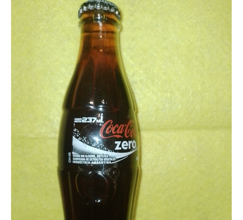 Botella De Coca Cola - Zero  - Año 2006 - 237 Ml - Cerrada