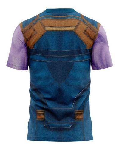 Imagem 2 de 4 de Thanos - Camiseta Adulto Tecido Dryfit