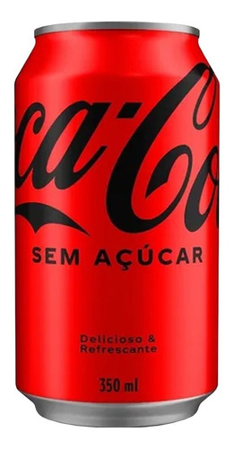 Refrigerante Coca-cola Zero Lata - 350ml