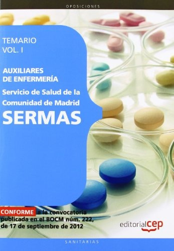 Auxiliar De Enfermería, Servicio Madrileño De Salud (sermas