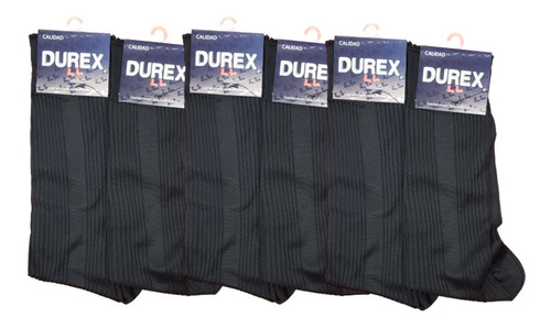 Durex Calcetin Cab Nylon Durell Surtidos 12 Pares