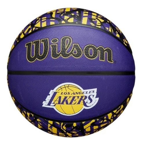 Balón Basquetbol Nba Graffitti Lakers #7 ¡incluye Envío!