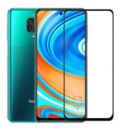 Vidrio Templado Xiaomi Note 9 Pro Cubre Y Pega Toda La Pant