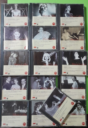 Coleción 25 Cd Maria Callas Operas .impecables Originales !!