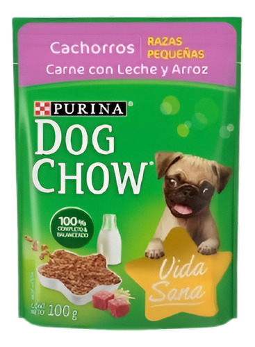 Alimento Para Perro Cachorro Dog Chow 12 Paq. 100 Gr Msi