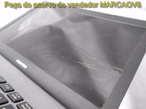 Notebook Positivo 2gb 320 Hd Com A Tela Quebrada