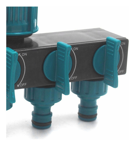 Divisor De Agua, Adaptador De Riego Para Jardín Con Divisor