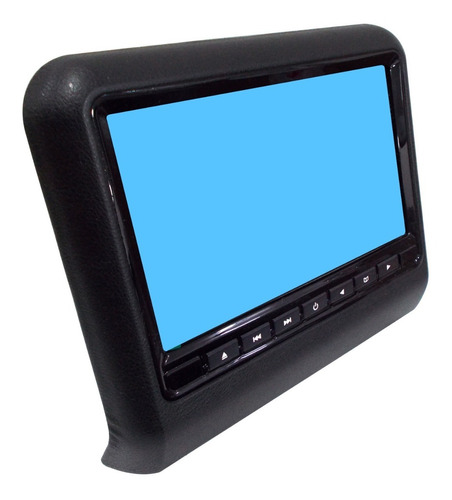 Monitor Pantalla Reproductor Dvd-cd-usb-sd Apoya Cabeza Negr